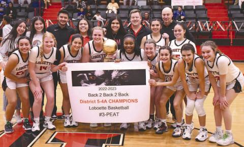 Loboettes secure third stright district title