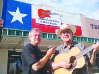 Pictured left to right Lonnie Joe Howell and the late John Hartin. ( Photo courtesy of Lonnie Joe Howell)