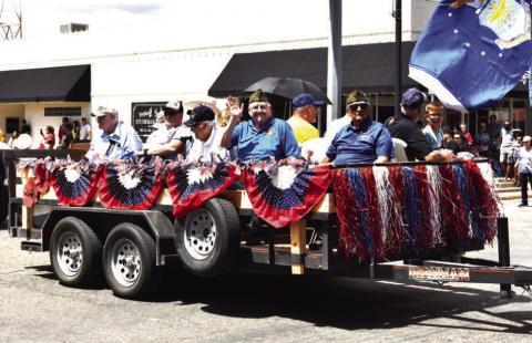CENTENNIAL PARADE THIRD PLACE - VFW Post 2466 - $250. (Staff photo)