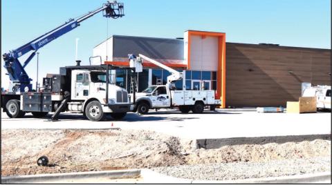 Construction on the new Whataburger is underway with the new business expected to open in February. (Staff photo)