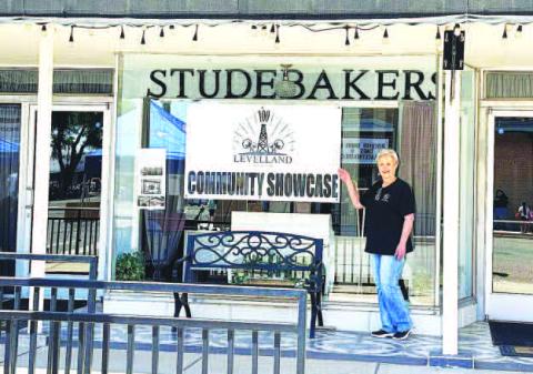 Local churches and civic groups set up at Studebaker Events to showcase their history this past Sunday at the Centennial Celebration held downtown. (Staff photo)