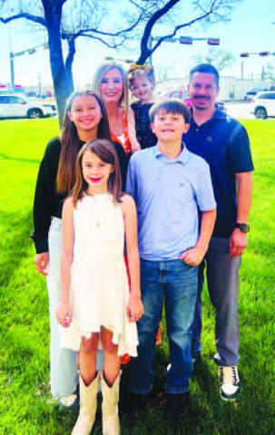 NEW MIDDLE SCHOOL PRINCIPAL-- Sundown ISD announced that Katie Pena will be the new Sundown Middle School Principal for the 2026-2027 school year. Pictured is the Pena family. (Sundown ISD photo)