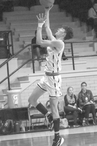 FASTBREAK - Morton Indian Zeph Silvas broke loose as the team was able to force the Lubbock Titans to turn the ball over in their contest last Friday at home. (Staff photo by Aalijah Soliz)