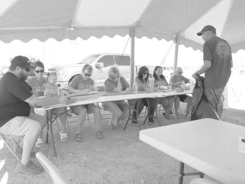 JUDGES - Levelland ISD Special Education Department (SPECO) administration were judges of the 2nd annual BBQ contest held this past Saturday. All proceeds went to the LISD SPECO department. Pictured above are Kelly Kelley, Gloria Gamez, Keely Kent, Tara Cathey, Robin Baccus, and Yolanda Murillo. (Staff photo by Aalijah Soliz)
