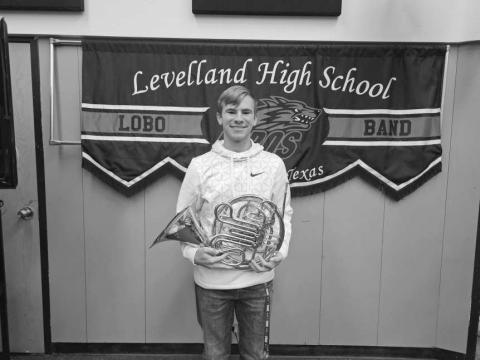 HONOR BAND & AREA QUALIFIERS - LHS Band Director Michael Cason &amp; Assistant Director Matthew Tolentino share that Lobo Band Members had great success on Saturday. Congratulations to these Lobo Band Members for making the ATSSB Region 16 Honor Band. They also advance to the area round of competition. Pictured above is Nathan Ellis/French Horn.