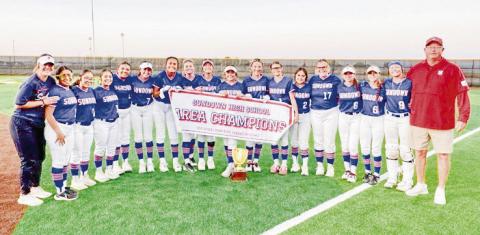 Roughettes sweep Gruver to win Area Championship