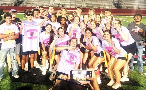 The 2027 Levelland High School seniors won the PowderPuff Football for the third year in a row. The game is held each year during Homecoming Week leading up to the HOCO football game and crowning of the queen and king. The Lobos will be facing the San Angelo Lake Chiefs on Frieday at 7 p.m.