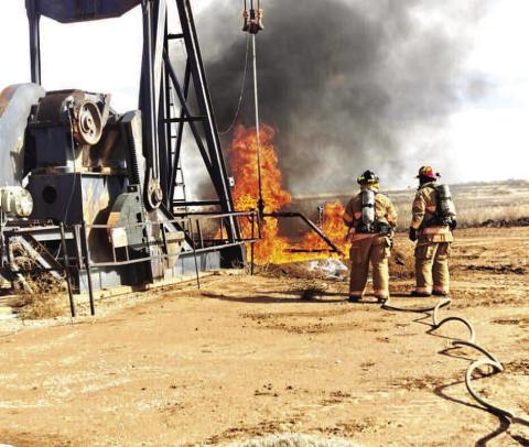The Levelland Fire Department provided mutual aid assistance to the Sundown VFD on Wednesday in putting out a pumpjack fire. No injuries were reported.