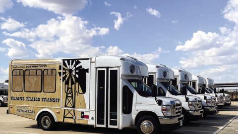 PLAINS TRAILS TRANSIT - SPARTAN’s Plains Trails Transit offers affordable rides to the community. (SPARTAN photo)