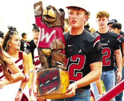 WHITHARRAL MEET THE PANTHERS - Whitharral fans got pumped up for football season with players, fans and the school ready to get started with Friday Night Lights. (Whitharral ISD photo.)