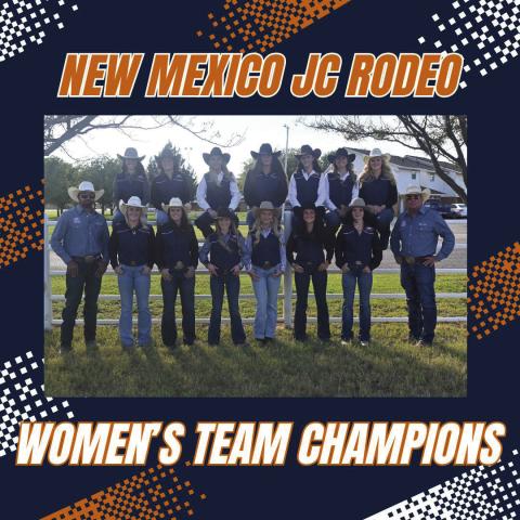 - The South Plains College women’s rodeo team won the team championship at the New Mexico Junior College Rodeo that took place this past Thursday through Saturday. (Photo provided by SPC Athletics)