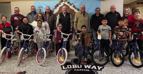 SOUTH ELEMENTARY RIDE WITH ROTARY BIKE WINNERS