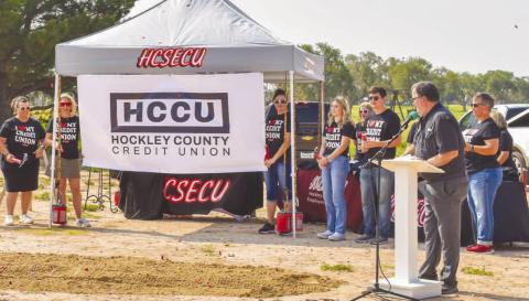 HCSECU hosts ground breaking, announces new name