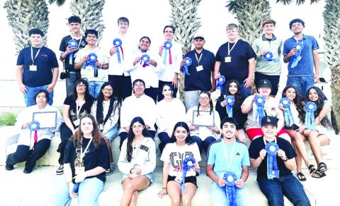 STATE SKILLSUSA-- LHS Culinary Arts students competed at the State SkillsUSA competition and proved what they could do, winning top honors. (Levelland ISD photo)