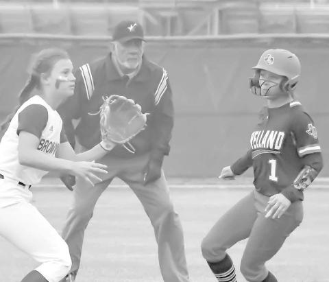 LONE STAR SUPER TEAM- The Levelland Loboettes had three athletes that were selected to the Lone Star Varsity Softball Super Team. Saydi Mendez was selected to the First Team. Mendez led the team in hits with 48, and stolen bases with 33. She earned District 5-4A Newcomer of the Year, after hitting .516, with 44 runs, 27 RBIs, 15 doubles and three home runs. (Staff Photo by Aalijah Soliz)