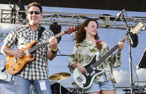 OPENINGACT- SPC Jukebox Country opened at the Cotton &amp; Crude Festival on Saturday at the Oxy Sports Complex. The event had a great turnout of community members. (Photo by Jentezen Smith).
