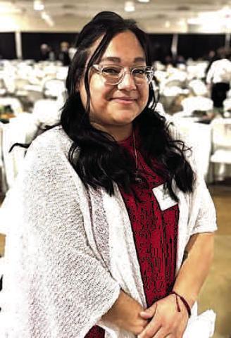 SCHOLARSHIP RECIPIENT- Andrea Rodriguez was the recipient of the Hockley County Credit Union Scholarship last week at the SPC Scholarship Banquet. The 2025 Pacesetter Award honoree was Randy S. Wilson. The event, hosted by South Plains College, also featured a guest speaker, Bill Krejci, and honored other athletes and benefactors. (SPC photo)