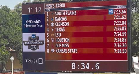 SPC men’s relay sets new national record