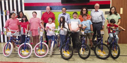 SOUTH ELEMENTARY RIDE WITH ROTARY BIKE WINNERS –