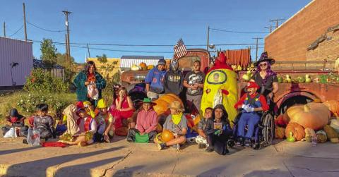 Community smiles through pumpkins