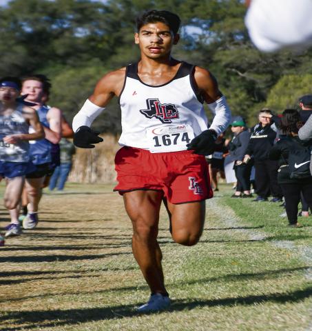 HERNANDEZ MAKES STATE - Levelland junior Saul Hernandez placed 15th at the 4A Region 1 Cross Country Championship with a personal-best time of 16:10, which qualified him for the state meet this past Tuesday at Mae Simmons Park. (Staff photo by Jentezen Smith)