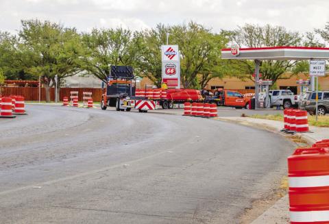 TXDOT BEGINS COLLEGE ROADWORK