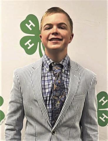 HOCKLEY 4-H STEM-- Hockley County 4-H Senior STEM Kade Gregory. (Hockley County 4-H photo)