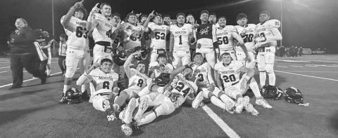 CHAMPIONS - The Morton Indians are UIL 2A-2 Bi-District High School Football Champions after a 31-22 win over Lockney in Hereford last Thursday night in Hereford. The Indians will face off against the Wellington Skyrockets this Thursday in Canyon at 4 p.m. (Photo courtesy of Morton ISD)