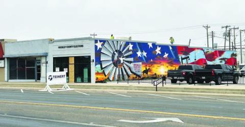 NEW ELECTIONS OFFICE-- Pictured is the new elections office located at 710 Ave H. (Staff photo by Eric Venkatesan)