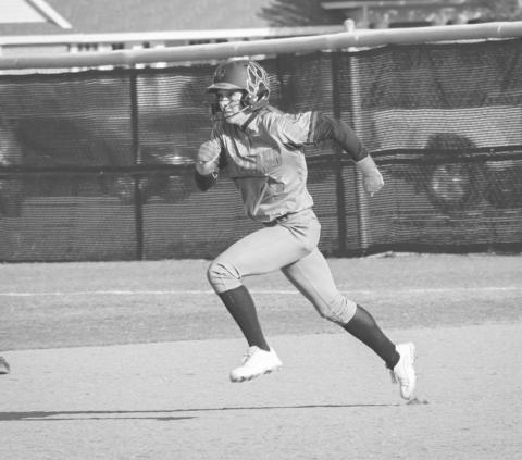 STEAL - Levelland Loboette Saydi Mendez stole second base during her team’s game against the Snyder Lady Tigers this past Tuesday at home. (Staff photo by Aalijah Soliz)