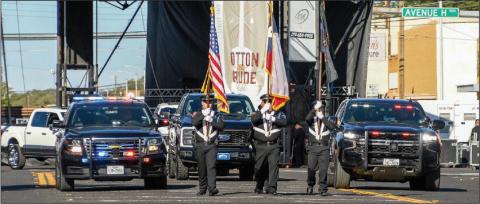 LEADING THE PARADE