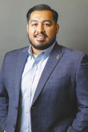 TOP GUN AWARD - Levelland EDC Executive Director, Justin Balderas was the recipient of the Texas High Ground Top GunAward in Oct. Balderas was highlighted for his accomplishment during Monday’s Levelland City Council meeting. (Photo courtesy of the City of Levelland)