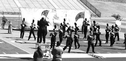 The Smyer Marching Band advance to the Area competition after competing at the UIL Region 16 Marching Band Contest this past Saturday.