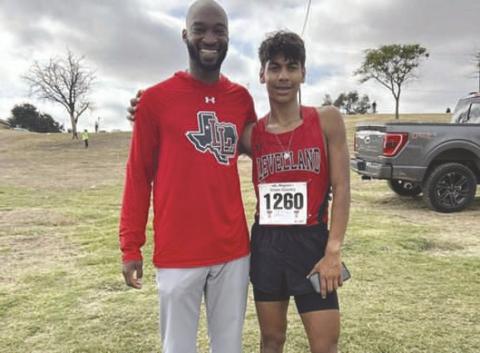 STATE BOUND - Levelland Lobo Saul Hernandez will be competing in this years state cross country meet after finishing in 19th place. The meet will be held in Round Rock on November 1st. (Photo courtesy of Levelland ISD)